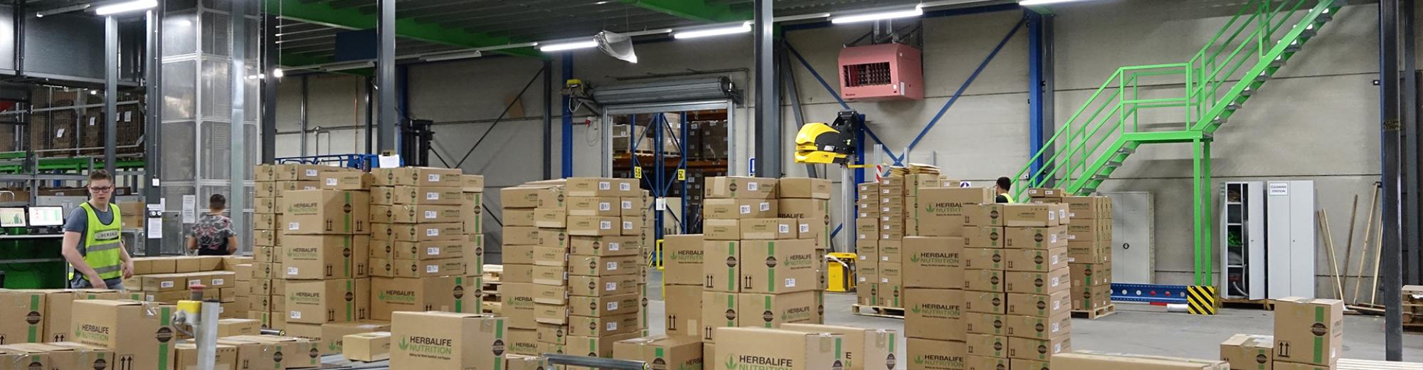 Transport von Herbalife Nutrition Produkten | Seacon Logistics